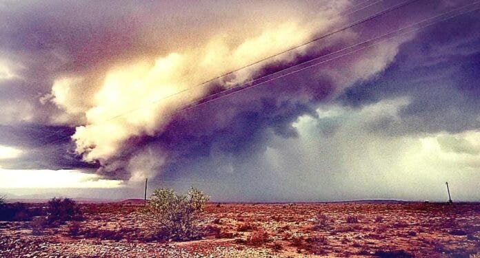 karoo rainfall thunderstorm rains